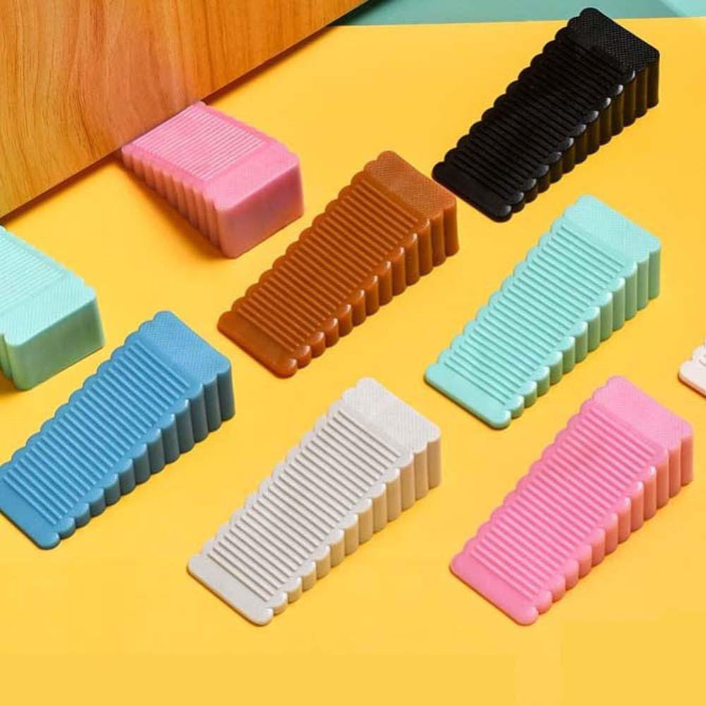 Dụng Cụ Chặn Cửa Bằng Cao Su Tự Dính Không Gây Tiếng Ồn Tiện Dụng