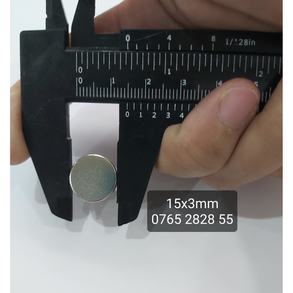 Nam châm viên nhỏ 15x3mm