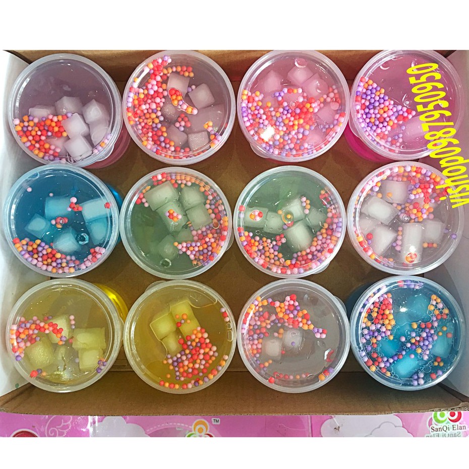 Slime HỘP THẠCH XỐP LOẠI TO cực đẹp thiết kế độc đáo ấn tượng Đồ chơi Slam Gudetama