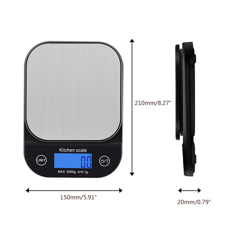 Cân Điện Tử Nhà Bếp 3 / 5 / / 10kg 0.1 / 1g