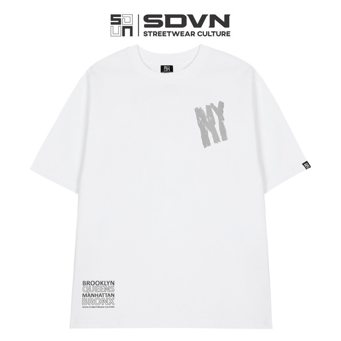Áo Thun Unisex Nam Nữ Form Rộng Local Brand SDVN NY Brooklyn