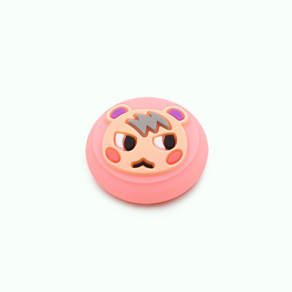 Lammcou Cute Thumb Grip Caps Compatible with  Switch/Switch Lite Controller, Soft Silicone Joystick Analog Stick Cap Protective Cover for Joy-Cons NS Accessories
