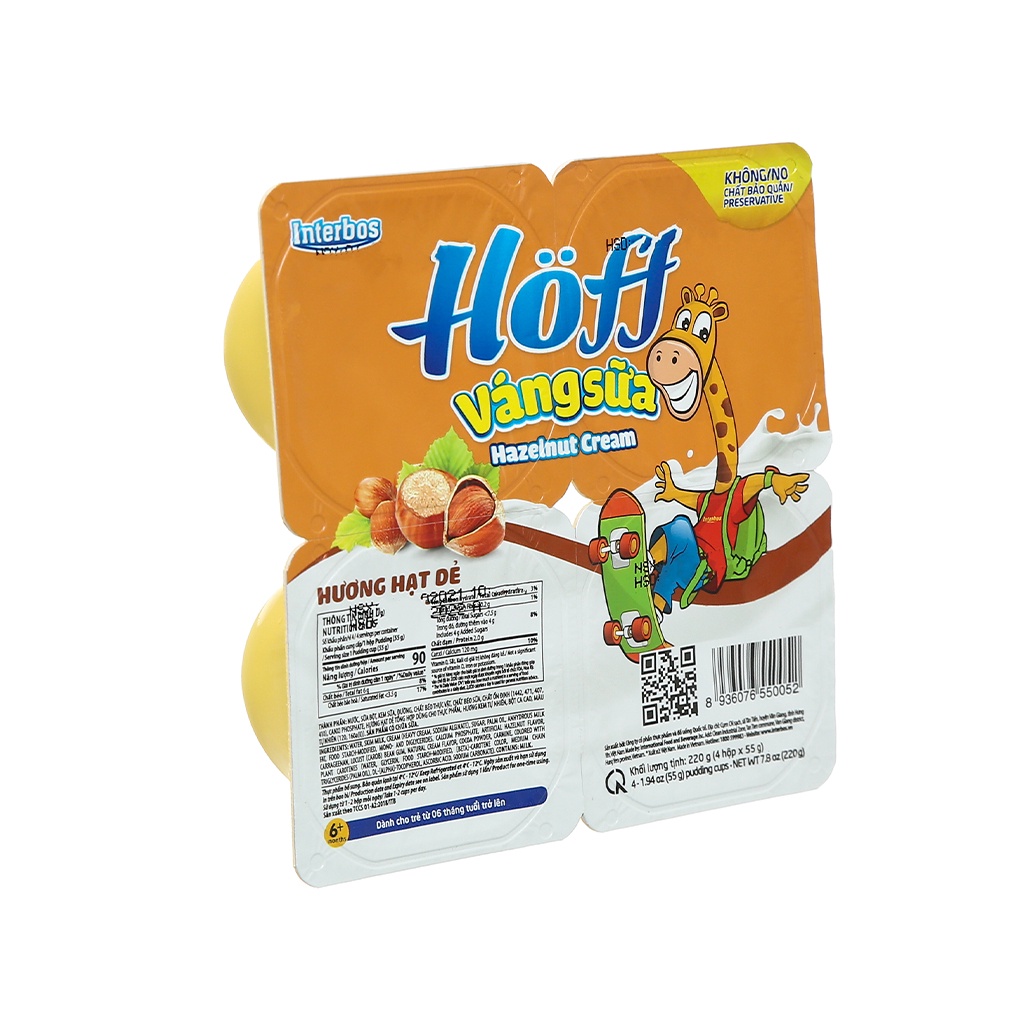 Váng sữa Hoff cho trẻ em 55gr