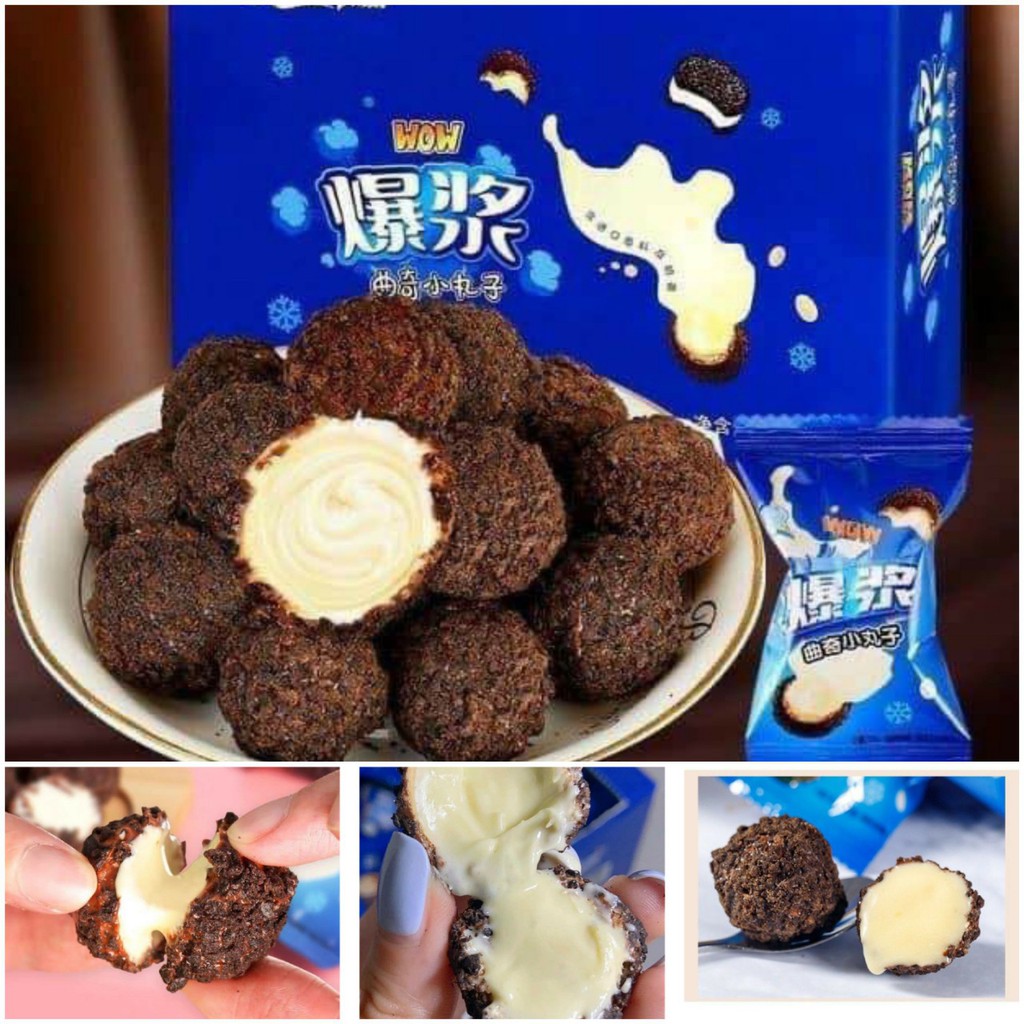 [SẴN HÀNG] Bánh bi nhân 3 lớp , socola phủ oreo siêu ngon, hot hit socola.shop bách hóa hạt dinh dưỡng