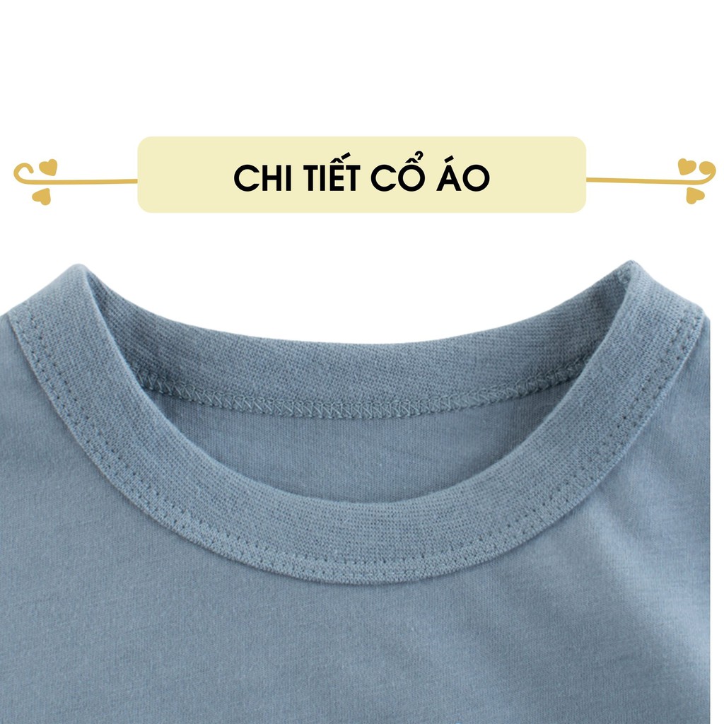 Áo thun bé trai ngắn tay 27Kids áo cộc nam 100% Cotton cho trẻ từ 2-10 tuổi S1A01