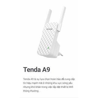 Kích sóng wifi Tenda A9