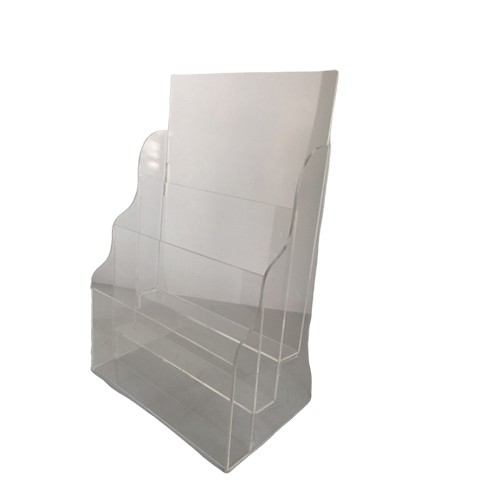 Kệ Để Giấy A4 có 3 tầng đứng mica cao cấp