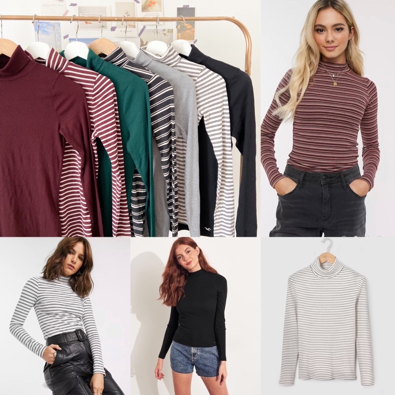 Gân Đan Hàng Đầu Giả Cổ Hollister