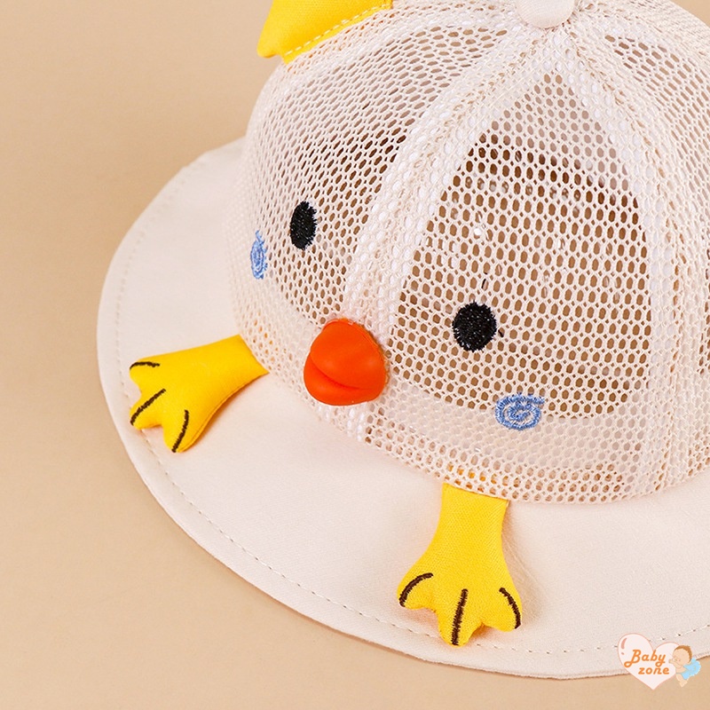 Mũ Vành Tròn Chống Nắng Thoáng Khí Cho Bé