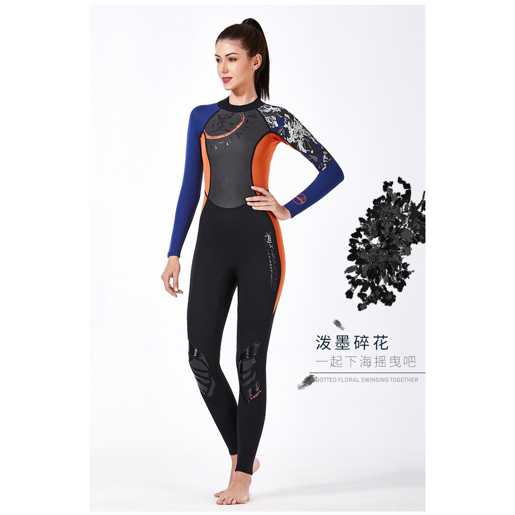 Bộ bơi - lặn biển nam nữ dài liền giữ nhiệt Dive & Sail | BigBuy360 - bigbuy360.vn