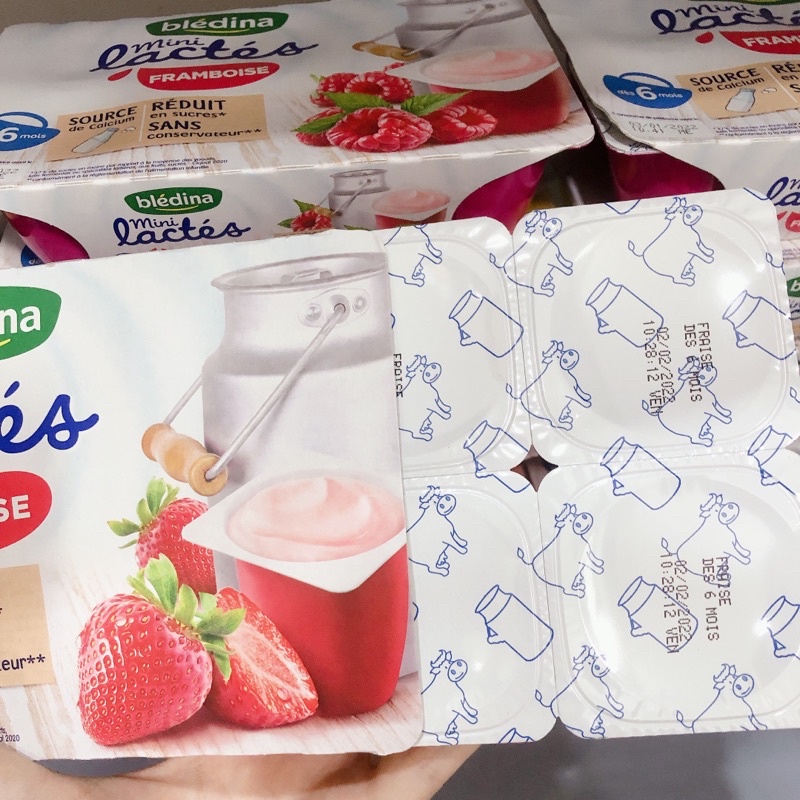 Sữa Chua Nguội Bledina Pháp Cho Bé Ăn Dặm - Nhiều Vj