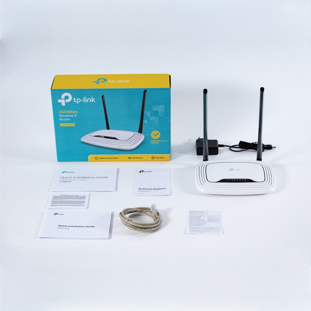 TP Link Bộ phát wifi Chuẩn N 300Mbps TL WR841N Router wifi TPLink TL WR841N