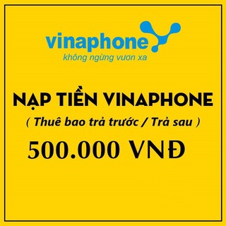 THẺ CÀO VINAPHONE 500K - Thẻ Cào 247