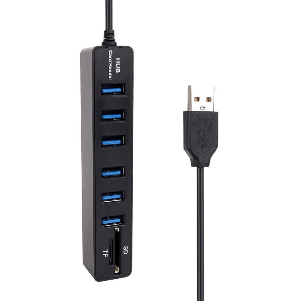 Hub đọc thẻ nhớ USB 2.0 3/6 cổng USB 3.0/2.0 2.0