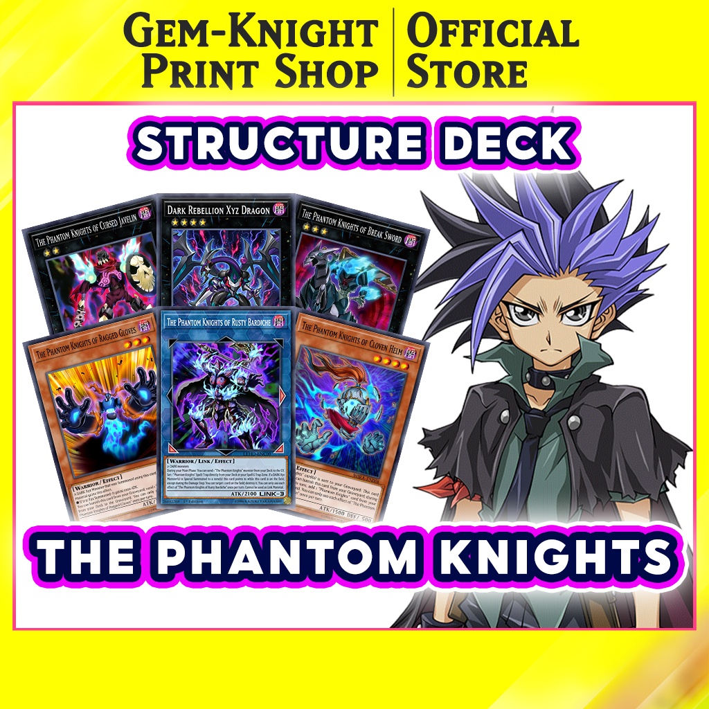 Bộ bài Yugioh - Structure Deck: Phantom Knights - Yuto Deck