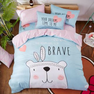 Bộ chăn ga cotton 100%