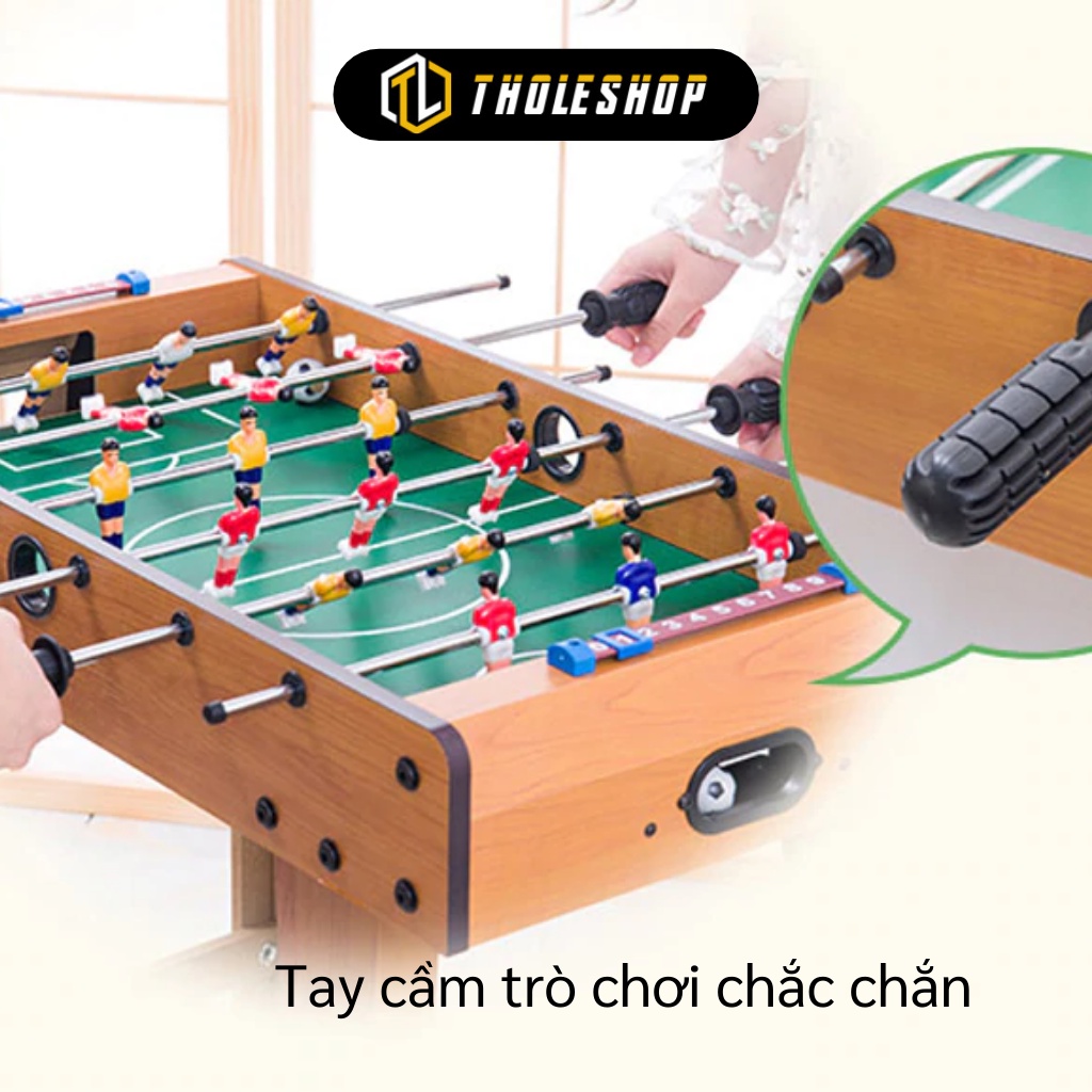 Bàn Bi Lắn Trẻ Em - Bàn Bi Lắc 6 Tay Cỡ Lớn Có Chân Cao Bằng Gỗ Chắc Chắn 9755