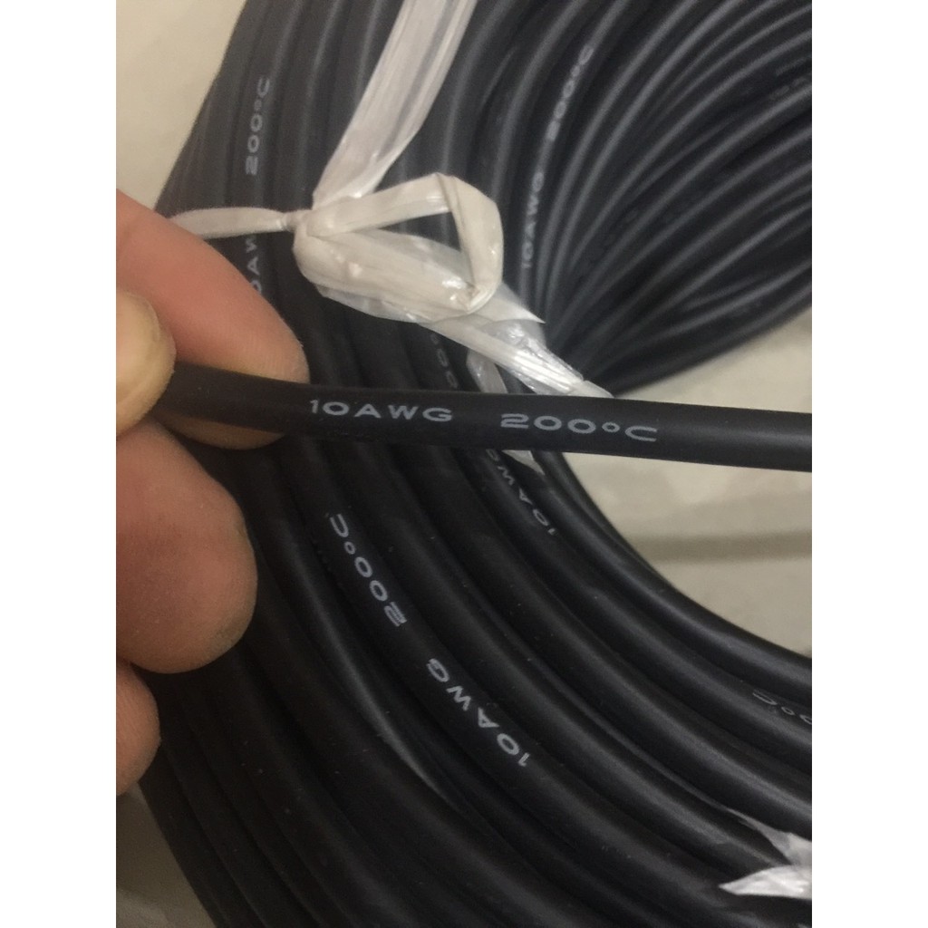 Dây điện mềm Silicon 22AWG  to 10AWG