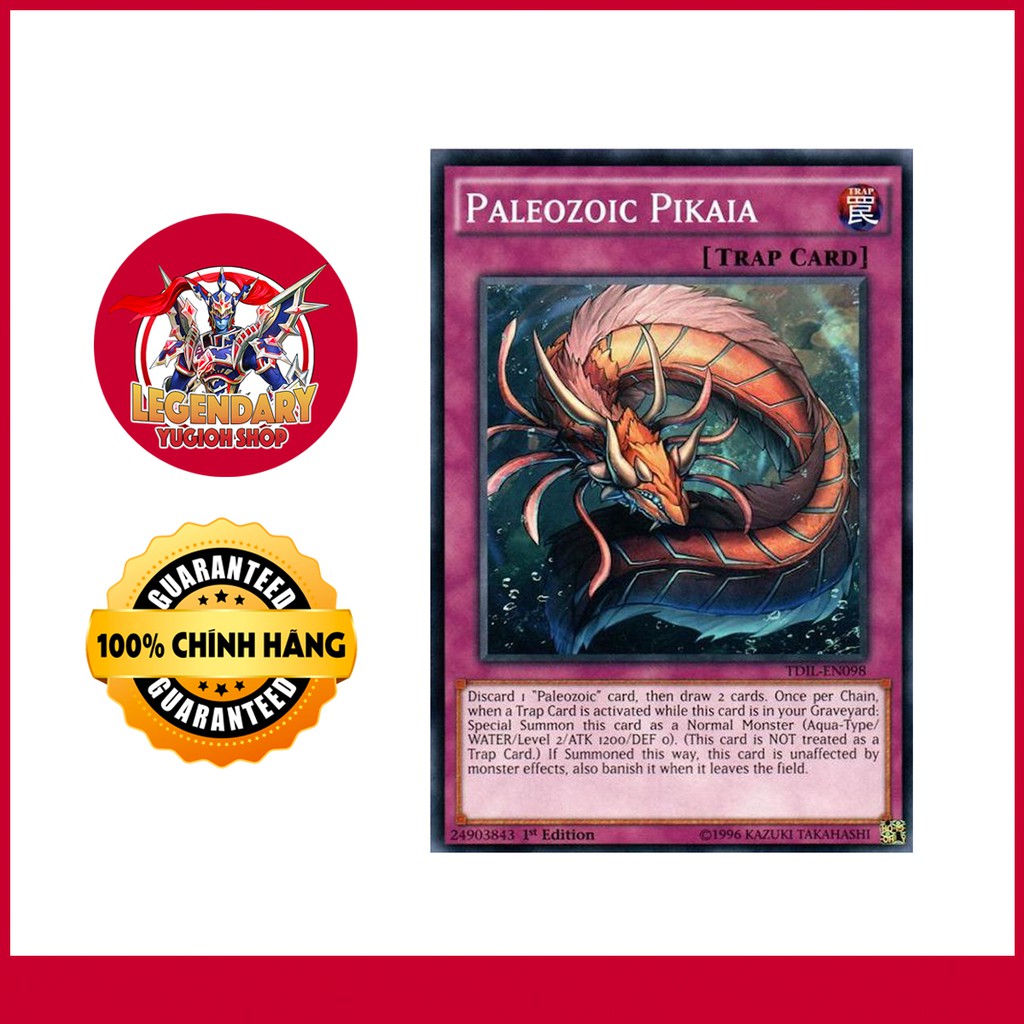 [EN-JP][Thẻ Bài Yugioh Chính Hãng] Paleozoic Pikaia