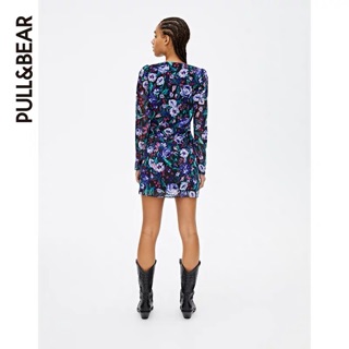 (Sẵn) Váy hoa Pull&Bear auth canh sale,kèm ảnh thật