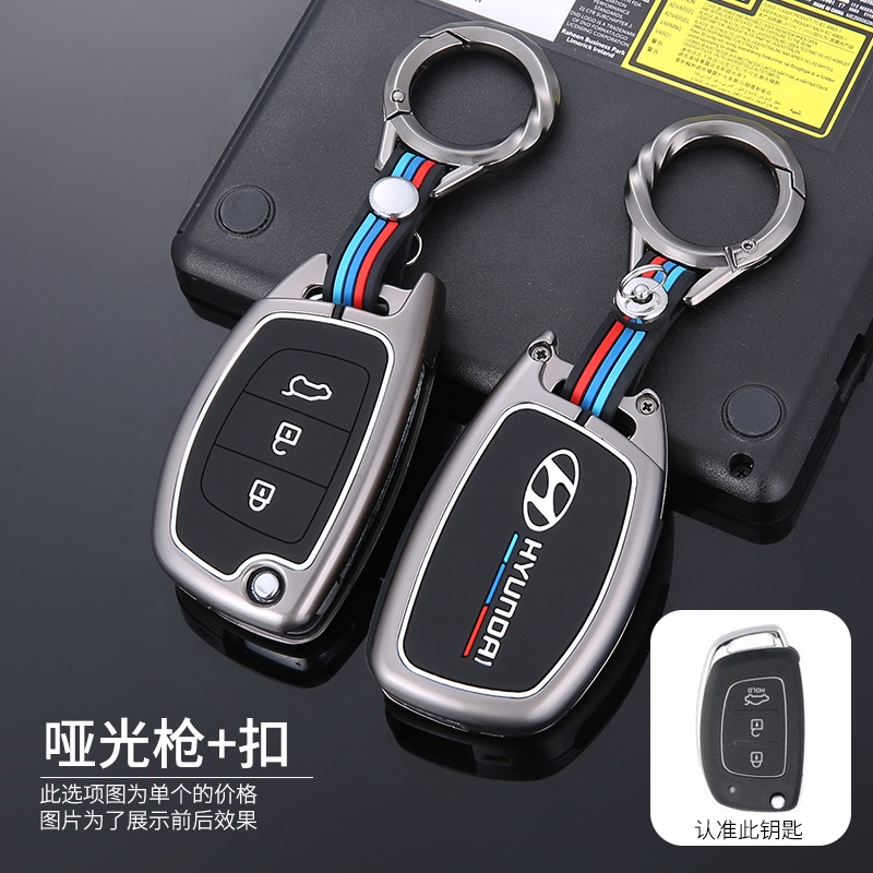Vỏ Bọc Chìa Khóa Cho Xe Hyundai I10 I20 Ix25 Ix35 Elantra Creta Solaris Tucson Sonata Santa Fe