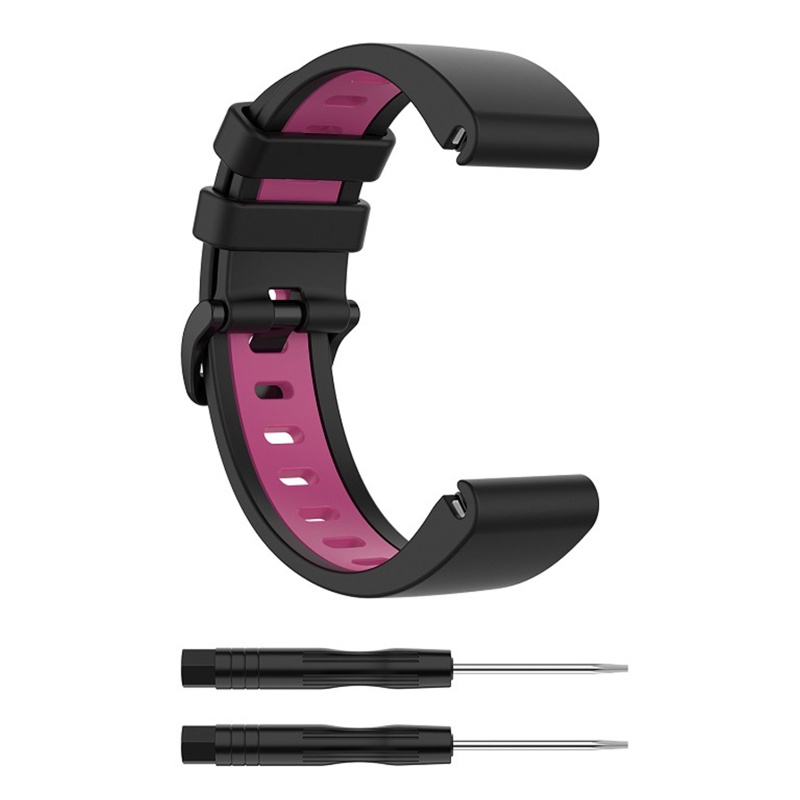 Dây Đeo Silicon 26mm Cho Đồng Hồ Thể Thao Fenix 7X Tactix Delta Vertix 2 Enduro Descent Mk1