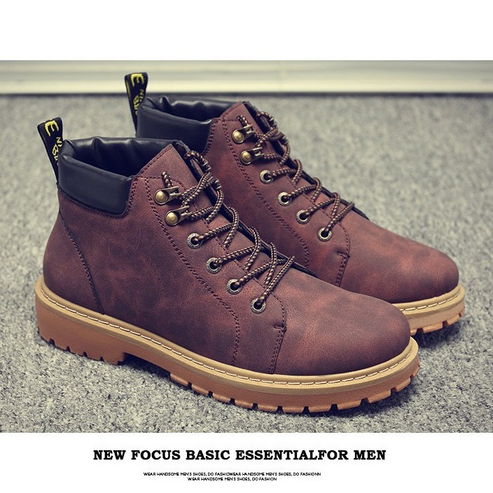 Giày Boots Cổ Cao BCC004PP Nam | BigBuy360 - bigbuy360.vn
