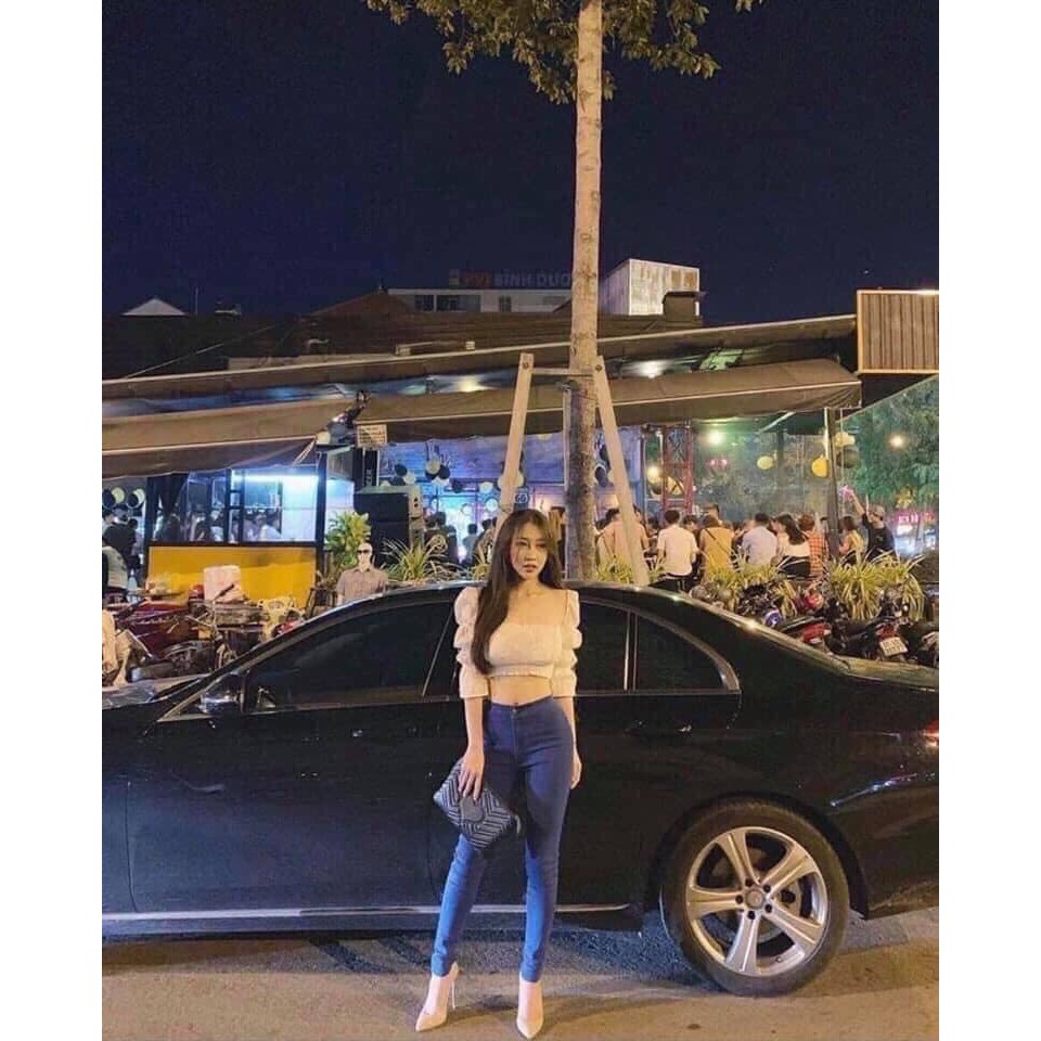 [Mã WASTMAY giảm 15% tối đa 30K đơn 150K] Quần bò trơn cạp cao ZZ.,., | BigBuy360 - bigbuy360.vn