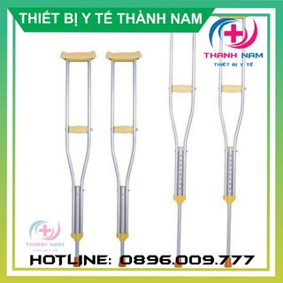 Nạng chống nách hợp kim nhôm cho trẻ em 1 đôi( tăng giảm chiều cao)