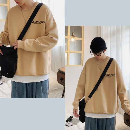 Áo Sweater nam, nữ form rộng vải nỉ bông dày dặn, unisex phong cách hàn quốc