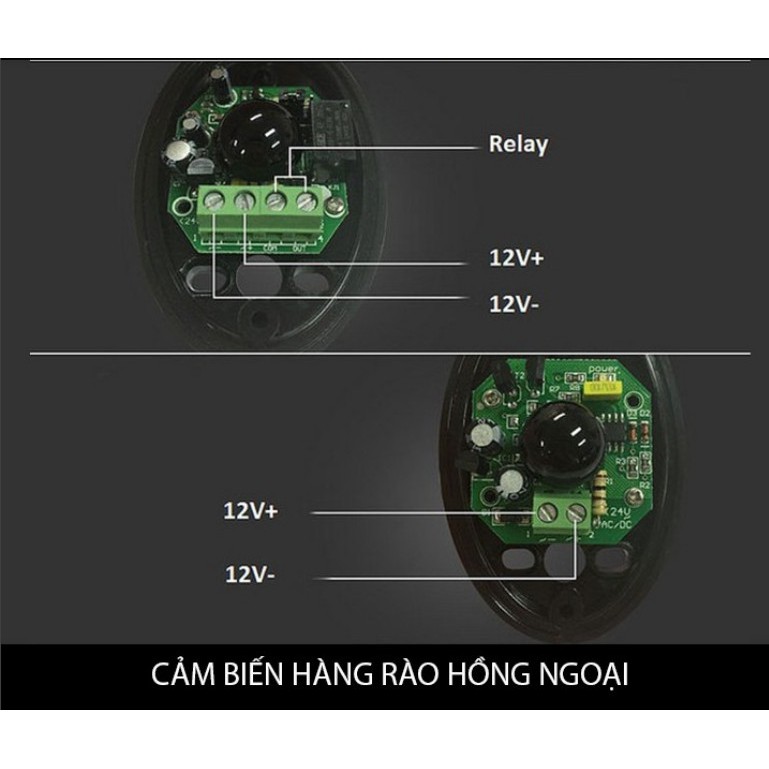 Cảm biến hàng rào hồng ngoại chống trộm