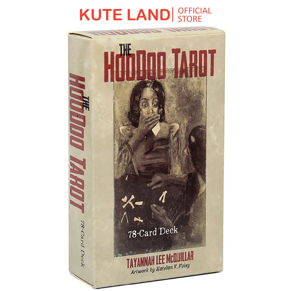 Bài Tarot The Hoodoo 78 Lá Bài Tặng Đá Thanh Tẩy C121