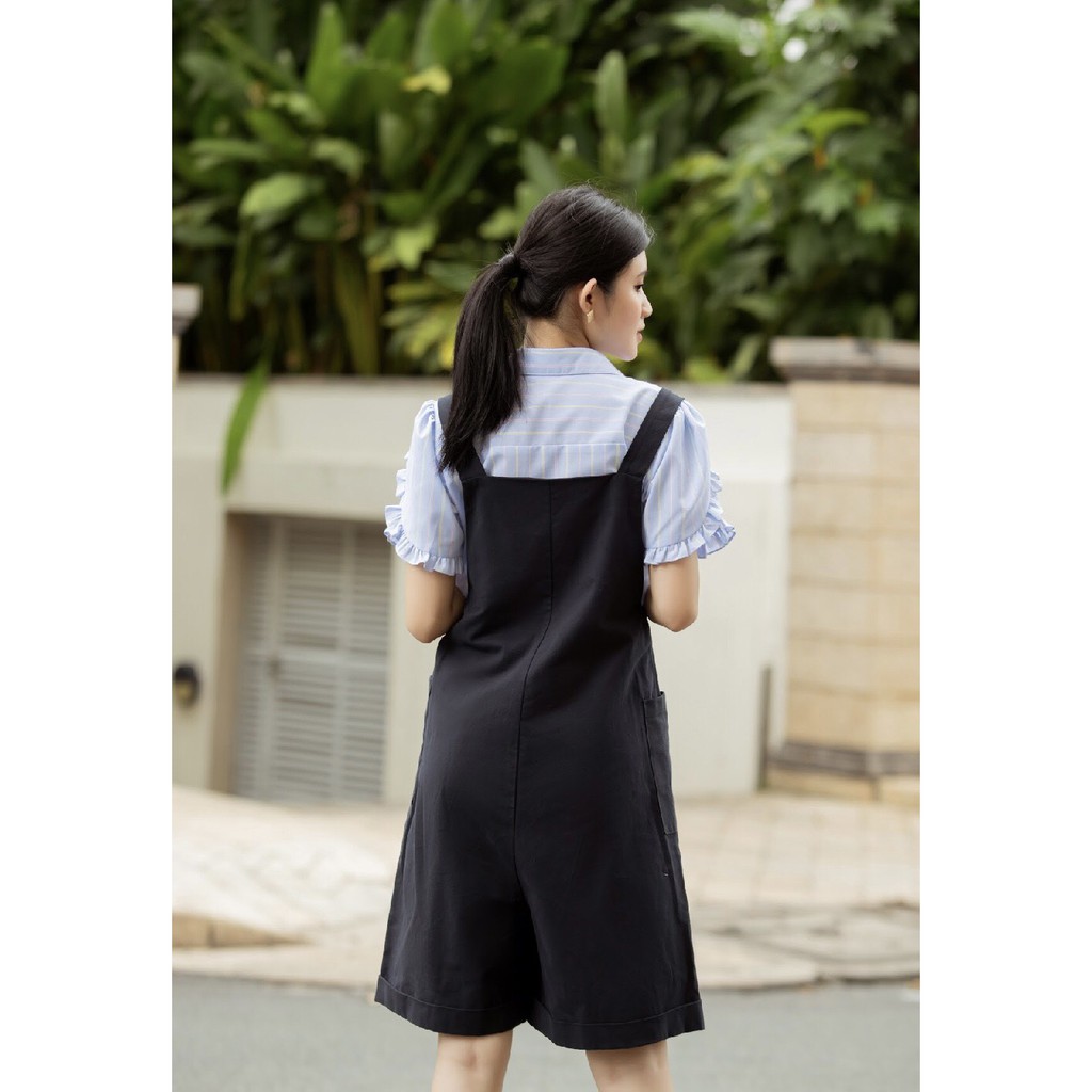 MINX - Yếm Khaki Short Overalls