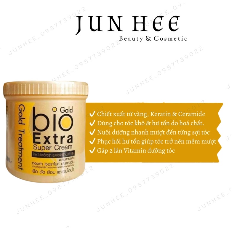 Ủ tóc Bio Gold Extra Super Cream dạng hũ