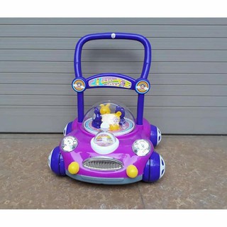 Xe tập đi Ôtô hàng Cao cấp (có đèn + nhạc + đồ chơi xoay tròn)