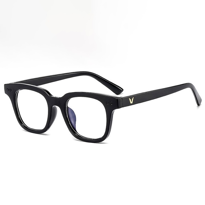 Kính Xanh Gọng Tròn/hộp Vuông Thời Trang Hàn Quốc Cho Nữ / Nam