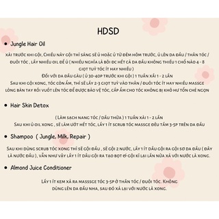 JUNGLE SET ( GIẢM RỤNG TÓC ) HANDMADE