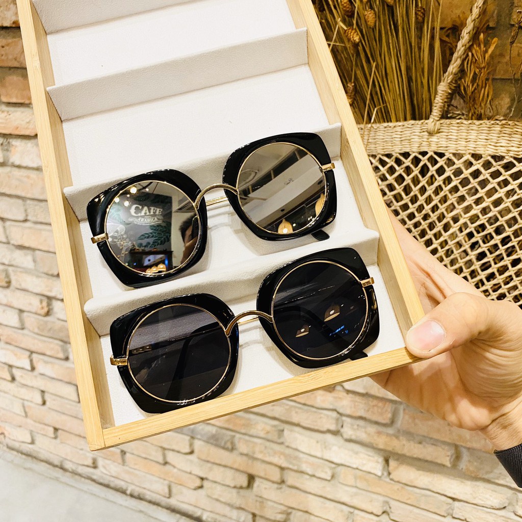 Mắt Kính Thời Trang Hot Hit 034 Form Vuông Siêu Đẹp - Hazo