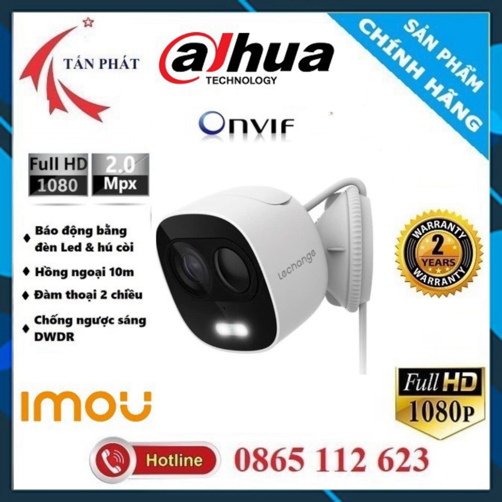 Camera IP WiFi Ngoài Trời 2M Báo Động IMOU Looc C26EP G26EP  1080P FullHD G22p C3wn c3w Chính Hãng Dahua