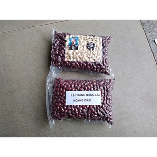 Lạc đỏ rang húng lìu hiệu Cô Vân một túi 500 gam-lạc rang hung liu đặc biệt