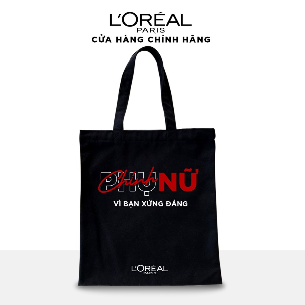 Túi Tote thời trang Chính Nữ L'Oreal Paris có màu trắng