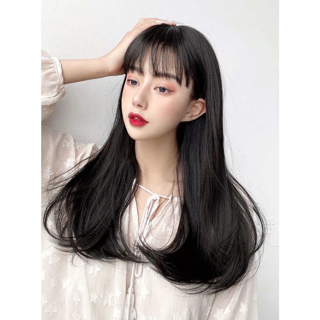 Tóc giả nguyên đầu ❤️KOTY BEAUTY❤️ tóc giả nữ cả đầu cúp bầu TG21