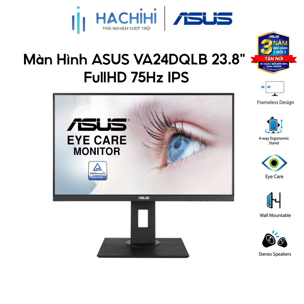 Màn Hình ASUS VA24DQLB 23.8&quot; FullHD 75Hz IPS