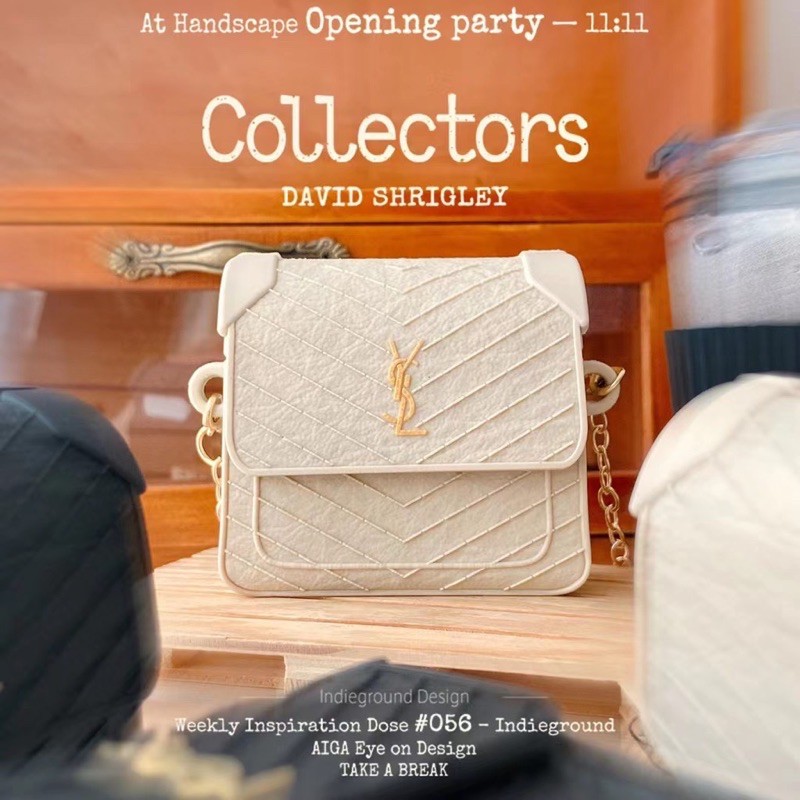 Case Airpod 1/2/pro Hình Túi Xách Y S L