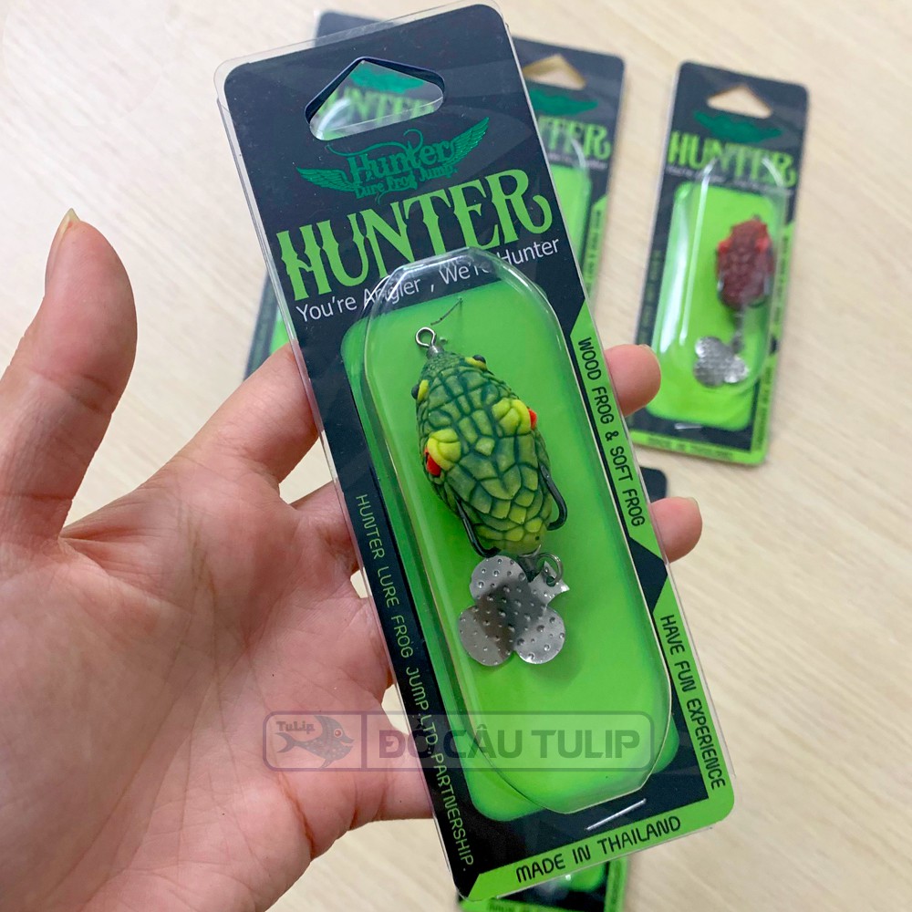 Mồi Câu Cá HUNTER V5 - Mồi Giả Câu Lure ĐỒ CÂU TULIP ( Màu Ngẫu Nhiên )