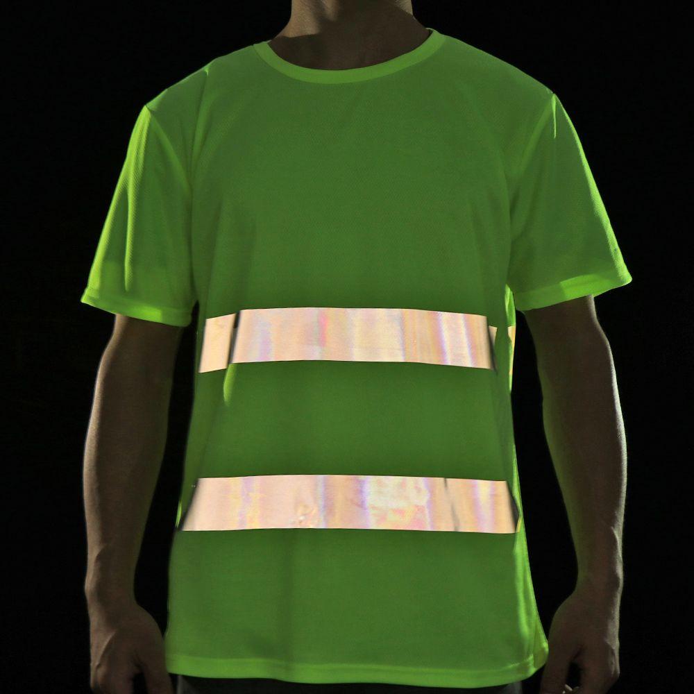 SOFTNESS Áo Thun Công Trường Phản Quang Tốc Độ Cao Không Tay