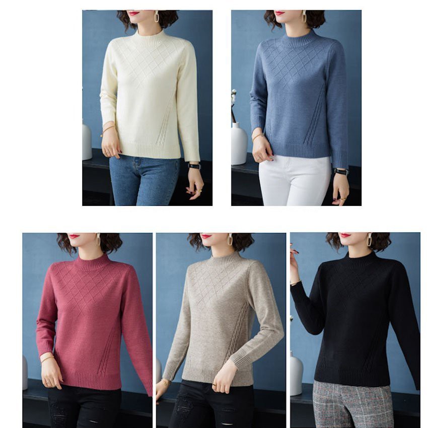 [Siêu rẻ] Áo len nữ hàng Quảng Châu cao cấp V0032 | BigBuy360 - bigbuy360.vn