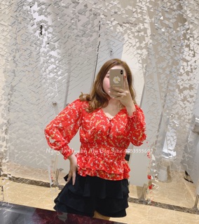 Aoa peplum hoa #bigsize
