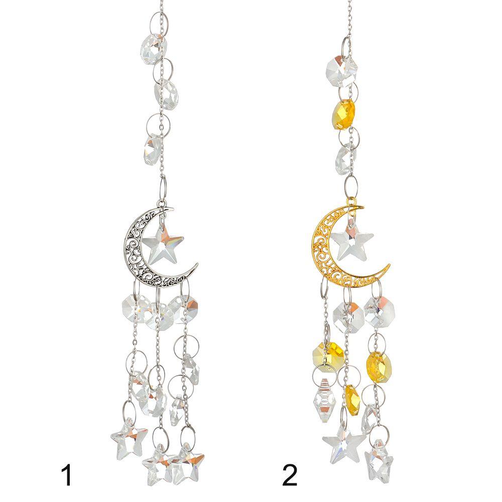 CONOPERY Dreamcatcher Treo Trang Trí Nhà Cửa Họa Tiết Cầu Vồng/ Mặt Trăng/ Mặt Trời Độc Đáo|Chuông Gió