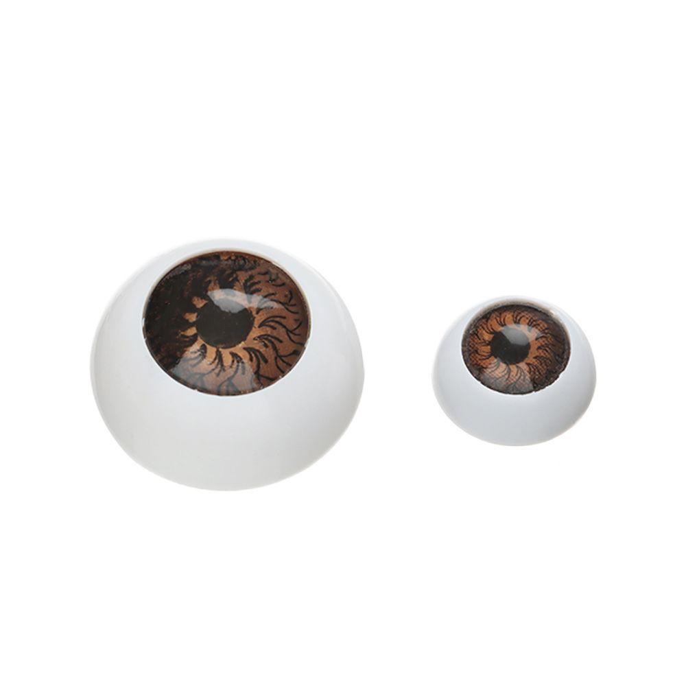 10 Mắt Nhựa 12mm / 20mm Màu Cầu Vồng Cho Búp Bê